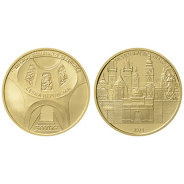Zlatá mince Město Hradec Králové (5000), kvalita PROOF