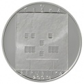 Pamětní stříbrná mince 150. výročí narození Adolfa Loose (200), kvalita PROOF – šperky od krasne-klenoty.cz:
