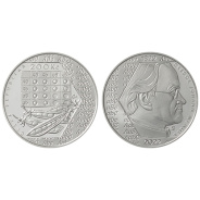Pamětní stříbrná mince Gregor Johann Mendel (200), kvalita PROOF