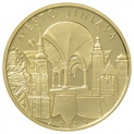 Zlatá mince Město Jihlava (5000), kvalita PROOF – šperky od krasne-klenoty.cz: